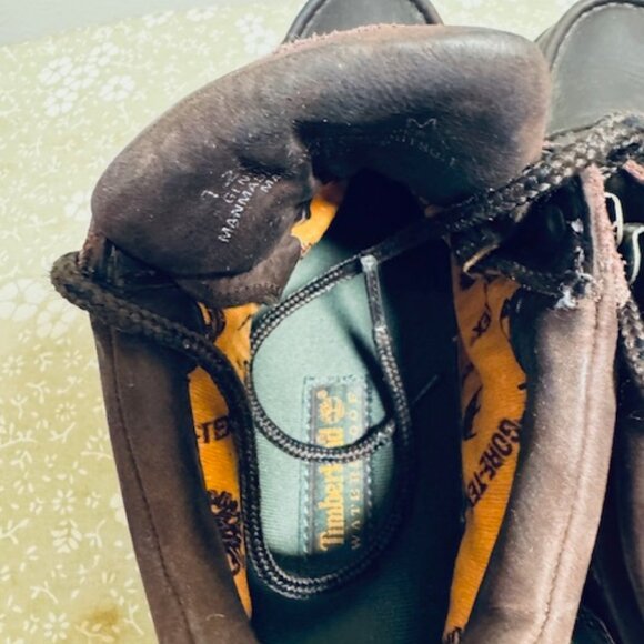 Timberland Women's 6 Chukka Ankle Boots Gore-Tex Waterproof Brown Leather - Picture 10 of 10